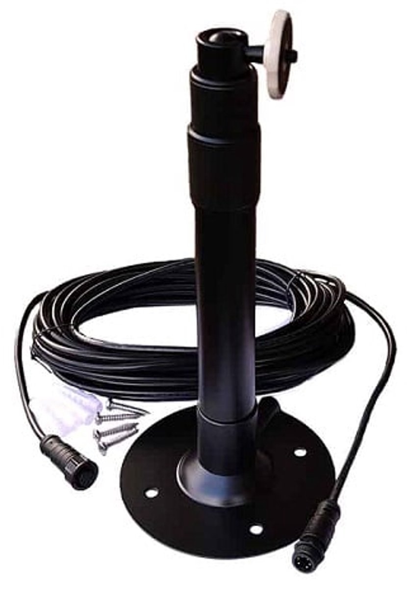 Segway Navimow - Antenna Extension Kit - X4 Series, X3 Series i2 AWD, i1 Series - Verstelbare antenne met een flexibele installatiehoek van 180°.
