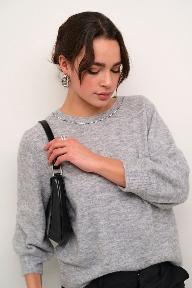 Pull MERIDITH KAFFE GREY MELANGE