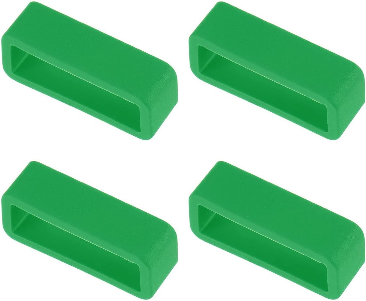 Siliconen horlogebandbewaarders - horlogeband vervangen - bevestigingsringen voor smartwatch