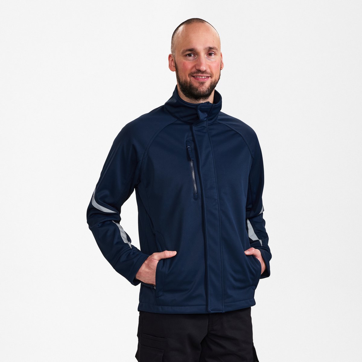 Engel Extend softshell jack 1454-328 - Blue Ink - XS
