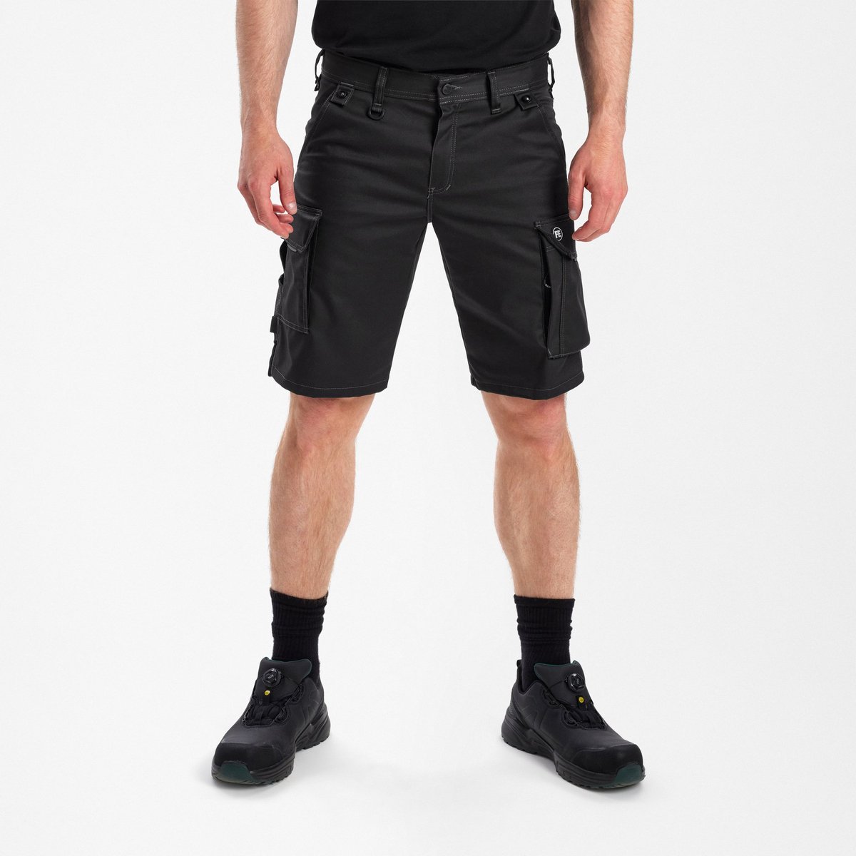 Engel X-treme werkshorts van stretchstof 6360-186 - Anthracite Grey - 60