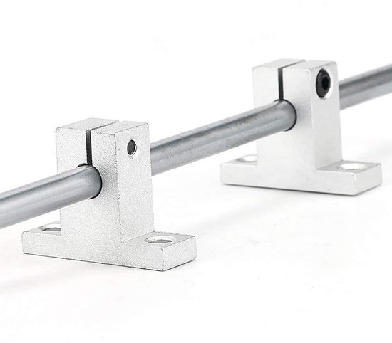 Aluminium lineaire rail geleiding met klemgids en ondersteuning voor ...
