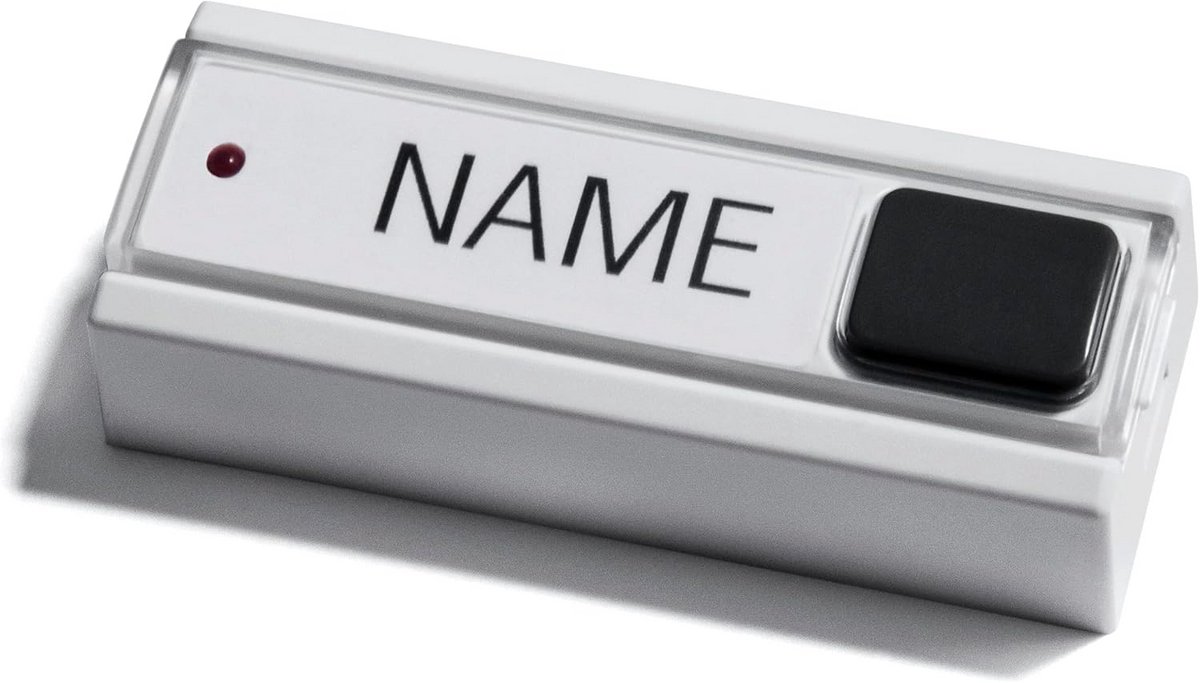Draadloze Deurbel Knop IP44 Weerbestendig - Uitbreiding voor Smart Home Gongsystemen