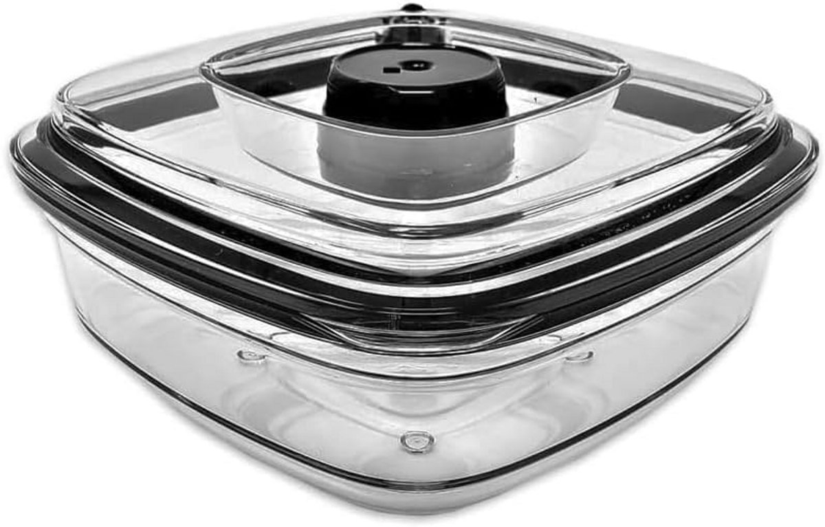 Luchtdichte Vacuümcontainer 0.8L - BPA-vrij - Magnetron & Vriezerbestendig Opslag