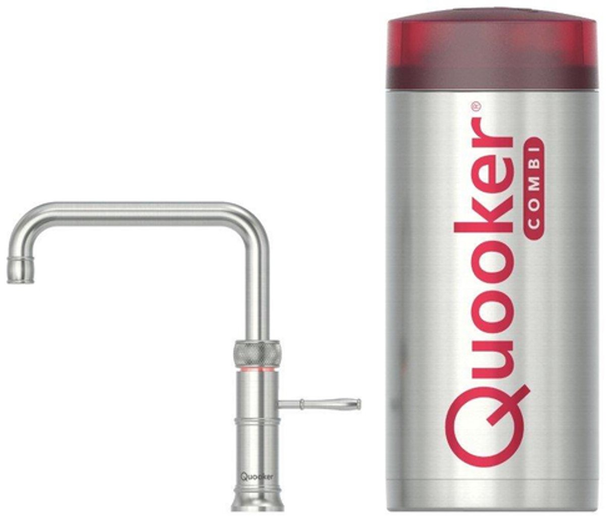 Quooker® COMBI Classic Fusion Square RVS