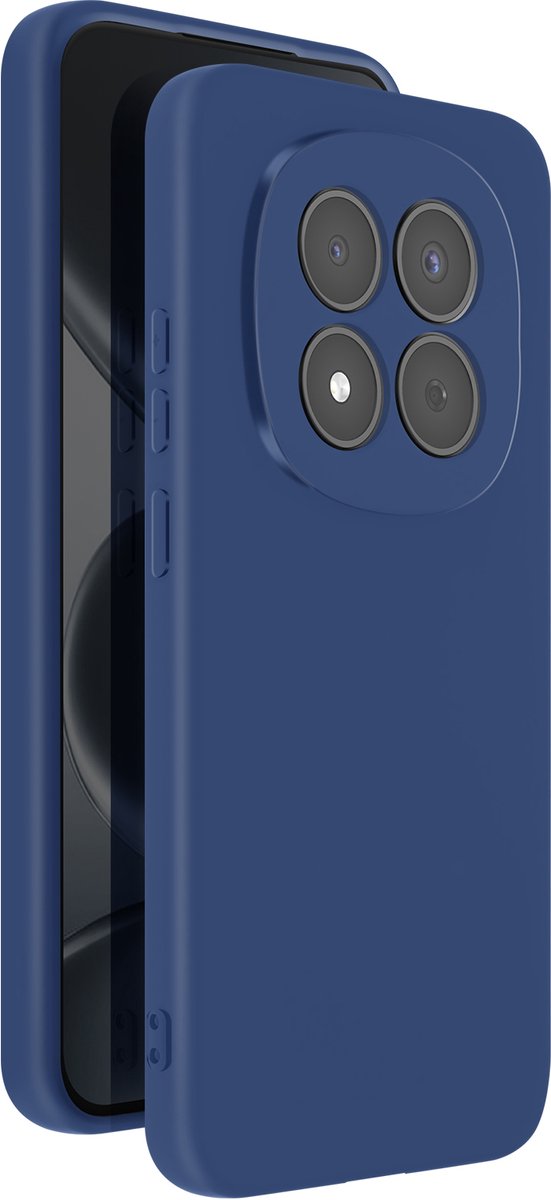 Avizar Soft-Touch Hoesje voor Redmi Note 15 Pro 5G van Antislip Siliconen, Blauw