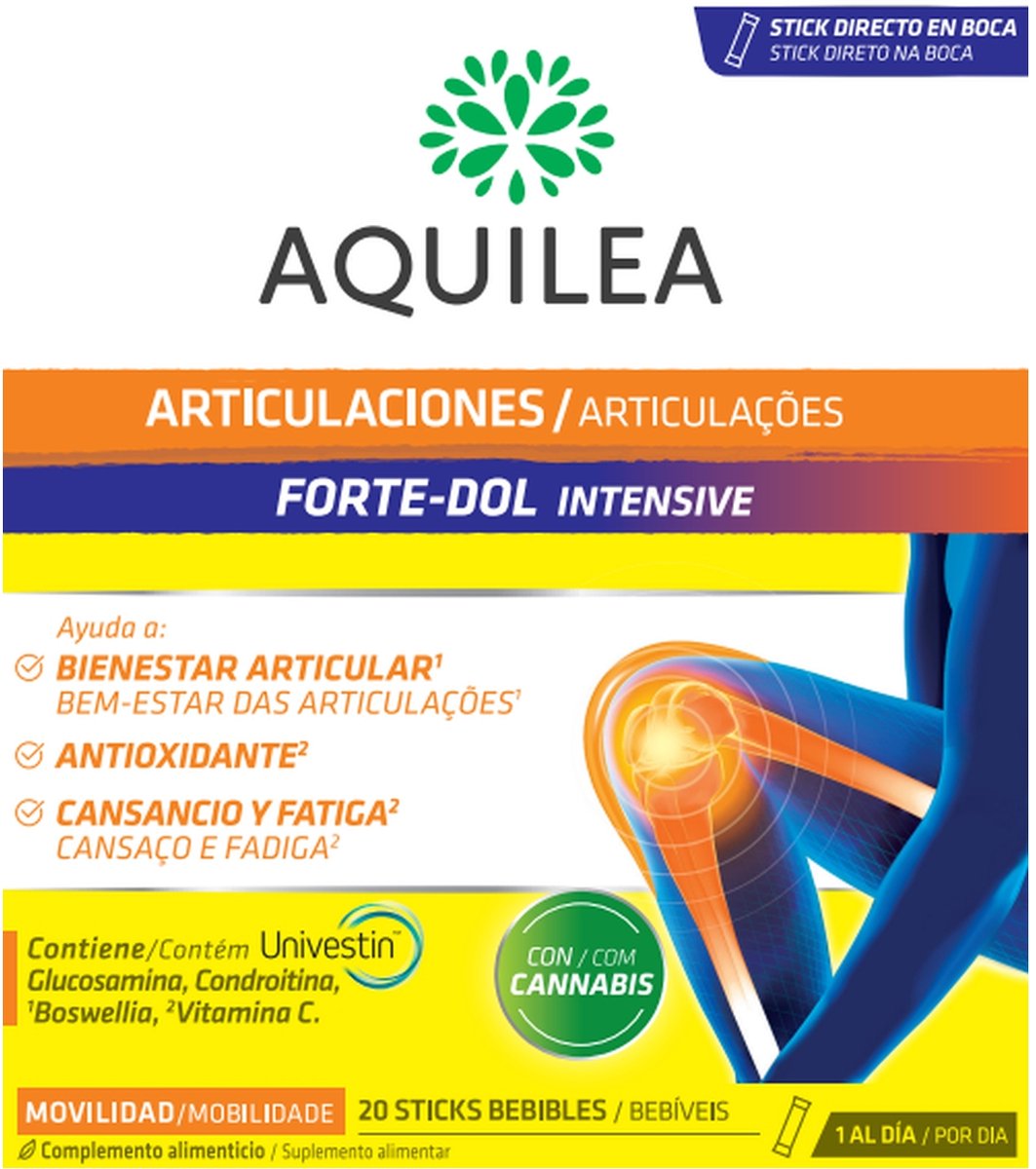Achillesgewrichten Forte-Dol 20 stick|Aquilea Joints Forte-Dol 20 sticks|Articulations d'Achille Forte-Dol 20 sticks