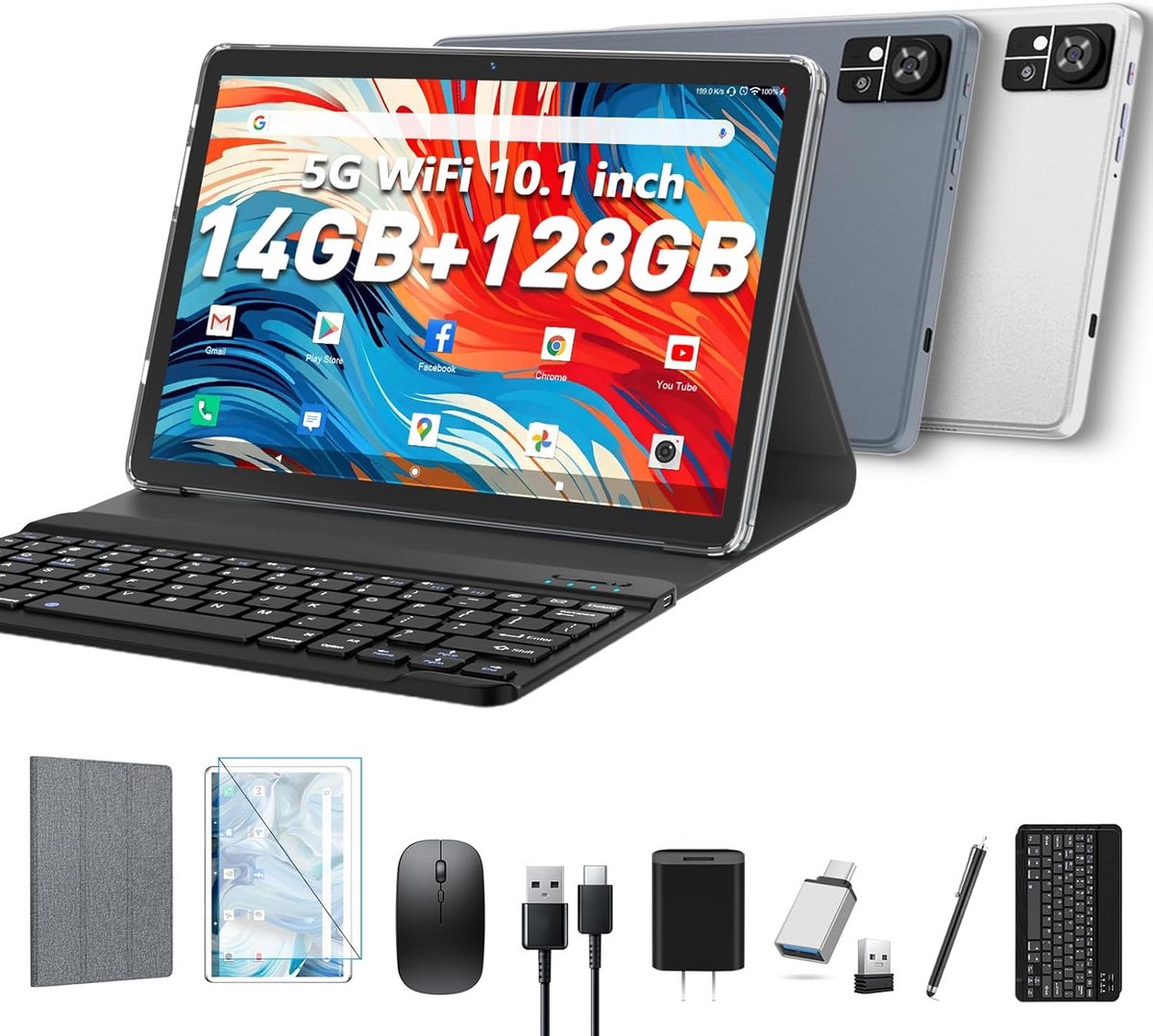 10 inch Tablet Android WiFi - Geschikt voor Werk, School en Entertainment