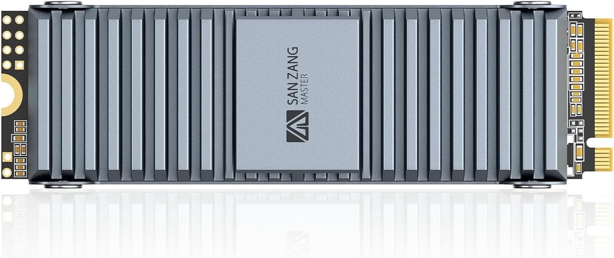 Interne NVMe SSD M.2 2TB PCIe Gen4x4 voor Hoogwaardige Prestaties en PS5 Uitbreiding
