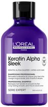 L'Oréal Professionnel Keratin Alpha Sleek Shampoo - Frizz- en volumecontrole - Langdurige zachtheid - 300ml