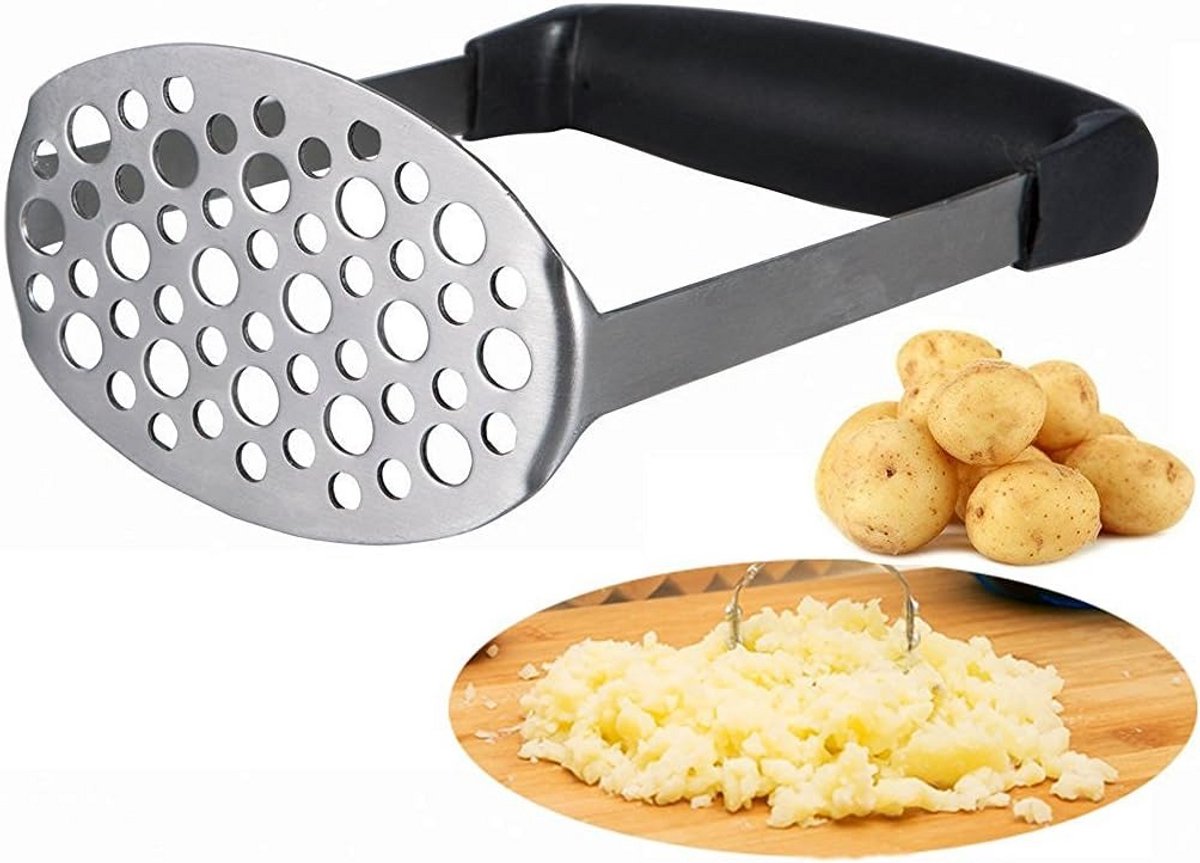 Aardappelstamper Roestvrij Staal voor Zachte Puree