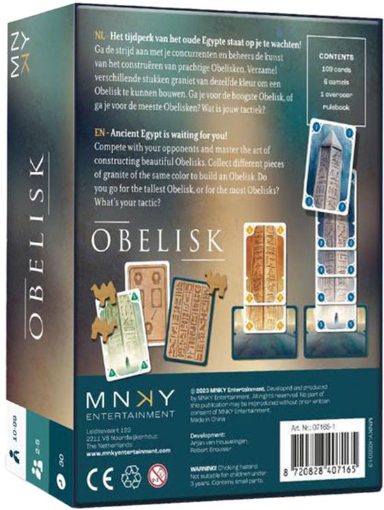 Obelisk - Kaartspel