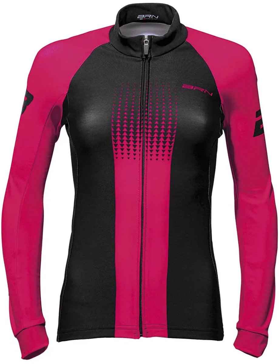 Brn Felpata Trui Met Lange Mouwen Roze M Vrouw