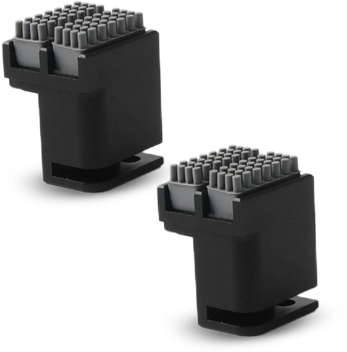 2 stuks Siliconen Mondstuk Reinigingsborstels voor 3D-printer Heatbeds