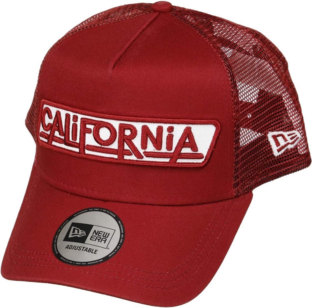 Verstelbare Trucker Cap met USA Patch