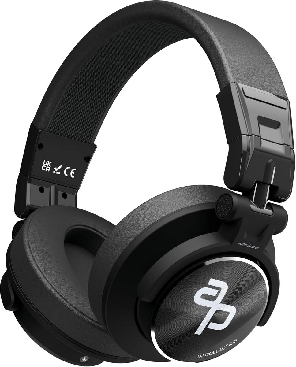 Over-Ear Studio Hoofdtelefoon Hifi Geluid met 3m Kabel en Adapter