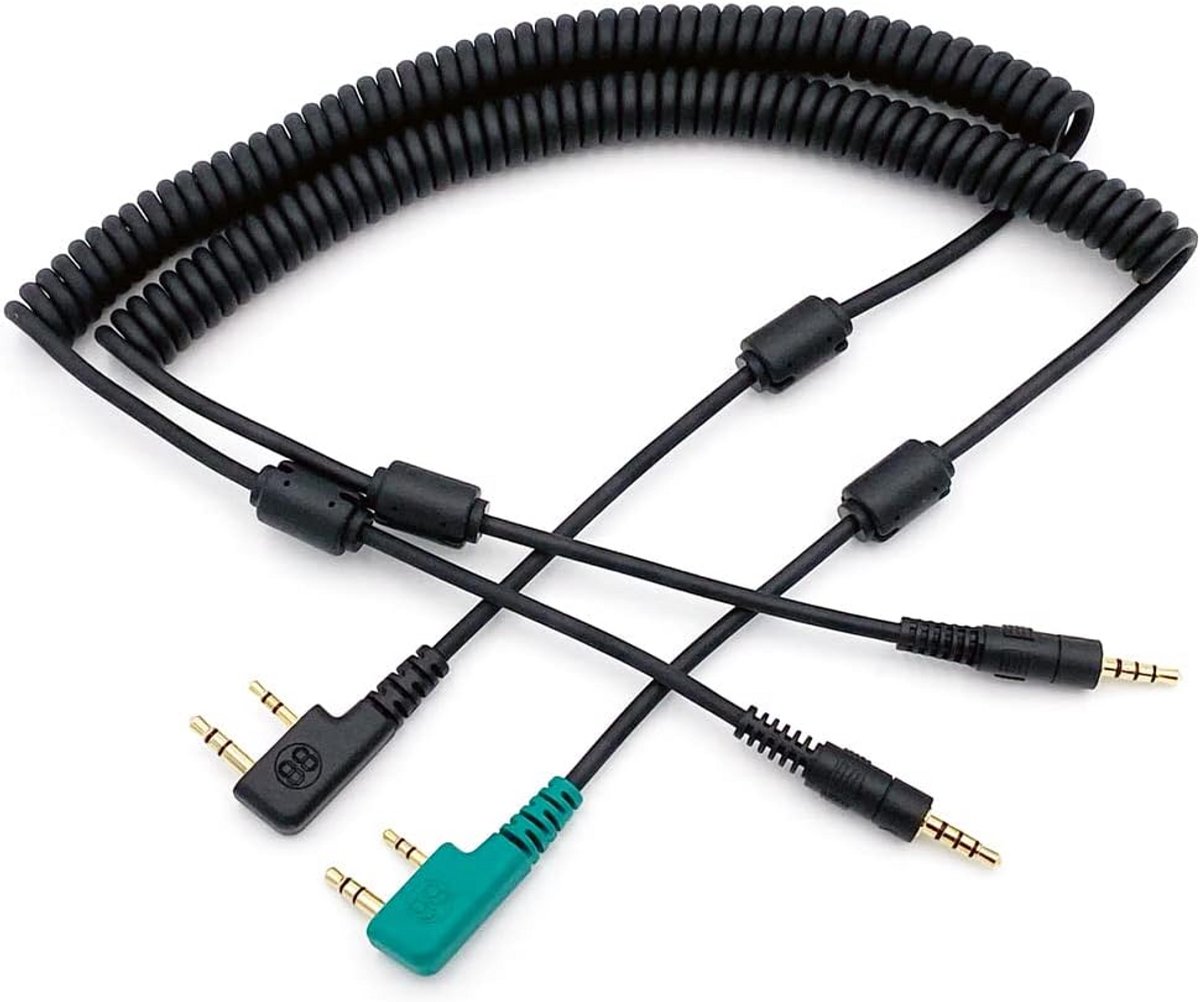 Mobiele Datakabel en Programmeerkabel Set voor Portofoons met K1-connector