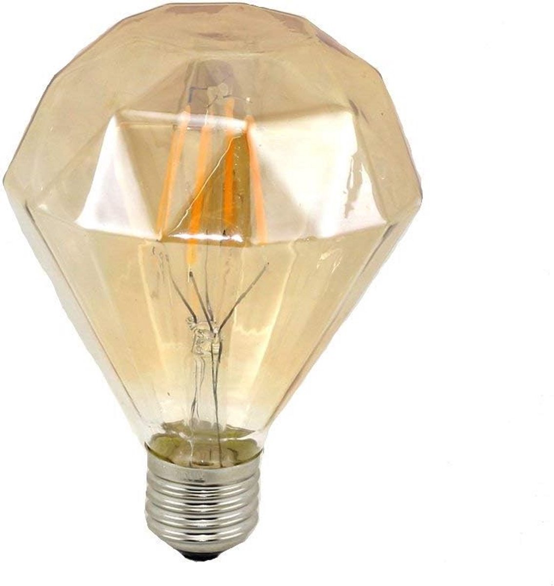 Vintage LED Gloeilamp E27 4W Warm Wit Licht 3000K - Edison Filament Stijl