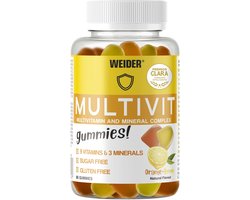 Weider Weider Multivit Gummies (80) Orange & Lemon - Vitaminen, mineralen & gezondheid - Vitaminen