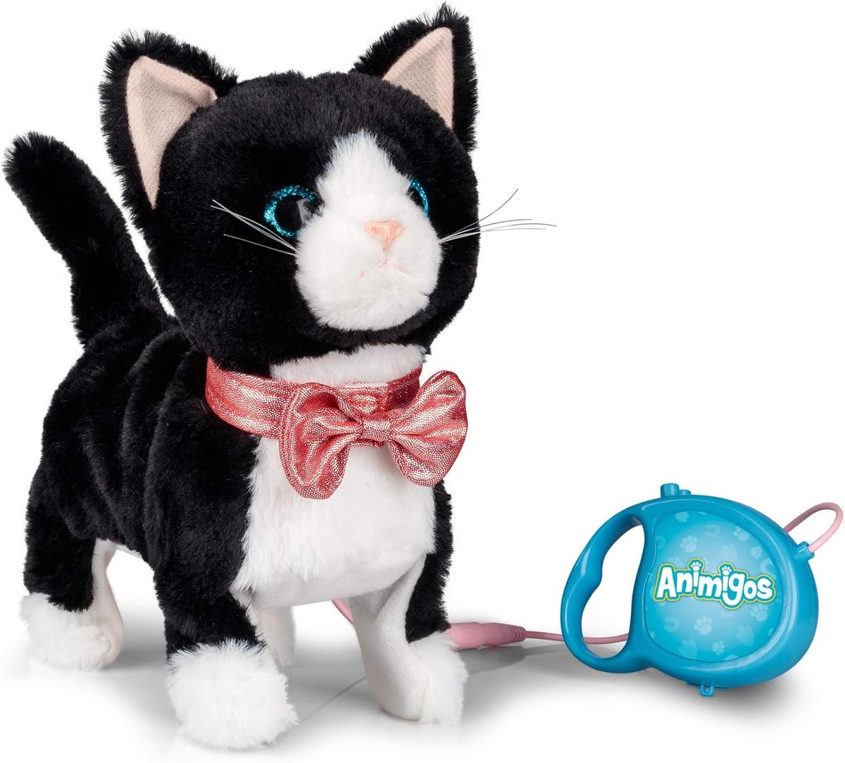 Interactief Pluche Dier, Lopend en Spinnend Katje met Afstandsbediening