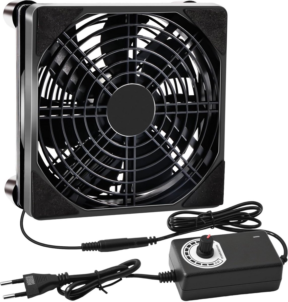 Krachtige 120mm Behuizingsventilator met Snelheidsregeling voor PC Koeling