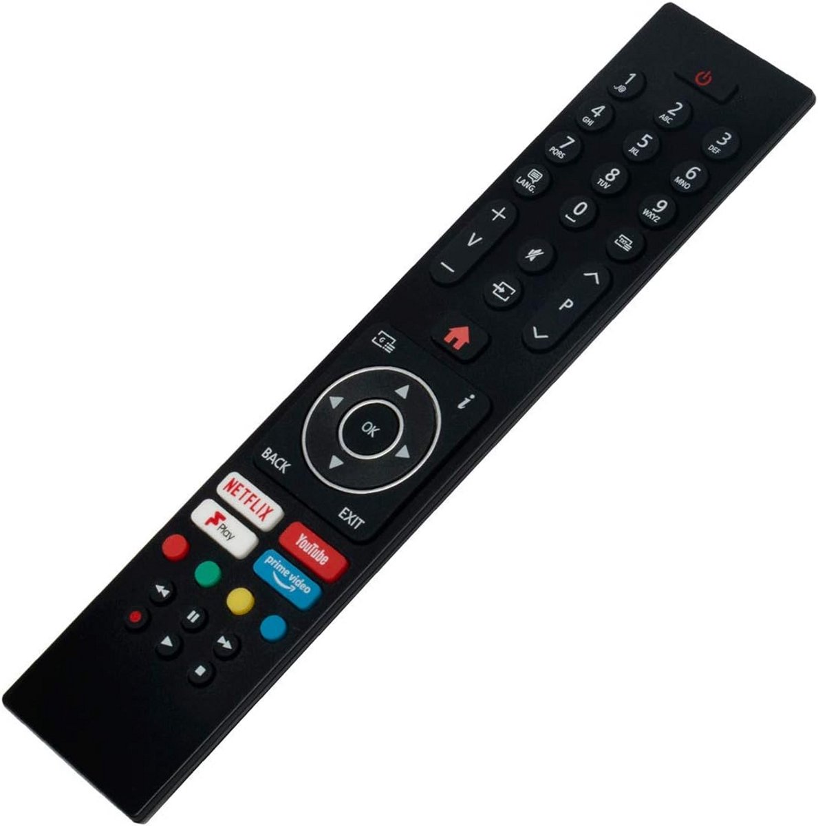 Universele Vervangende Afstandsbediening voor Diverse Smart TV Merken