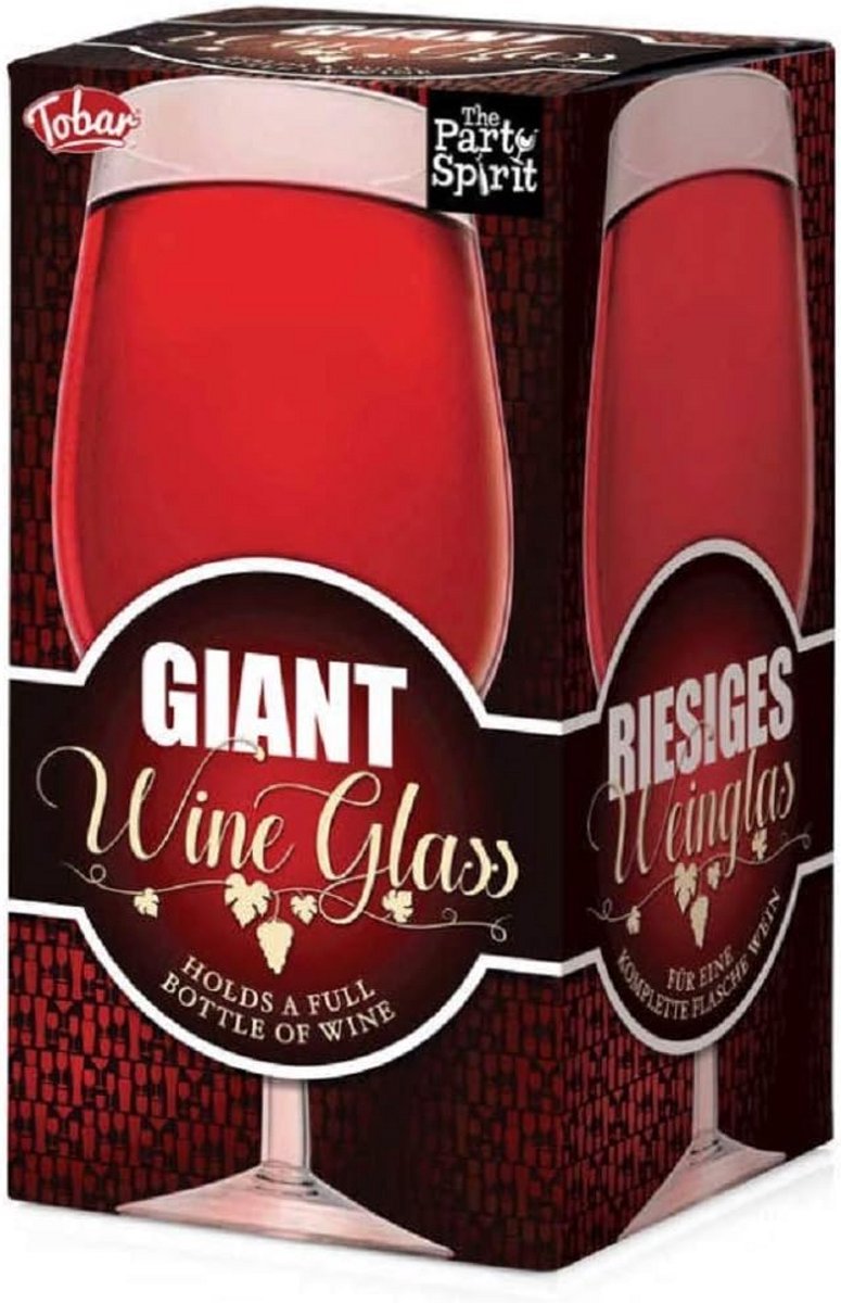 Extra Groot Wijnglas voor Feesten en Cadeaus