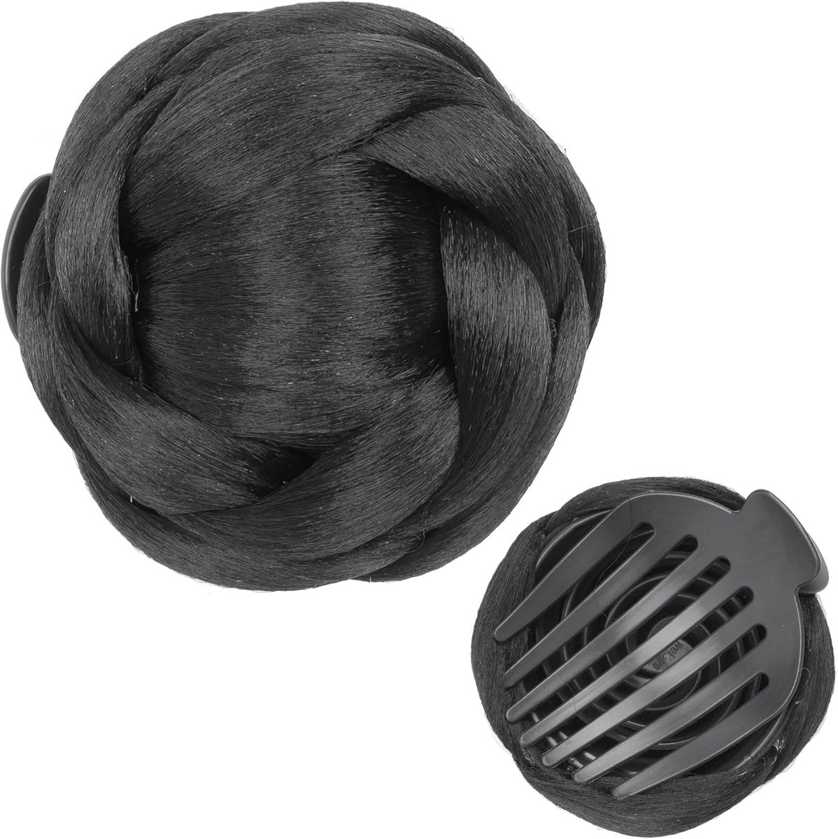 Vlecht Haarstuk voor Knot en Updo - Eenvoudig en Snel Haaraccessoire
