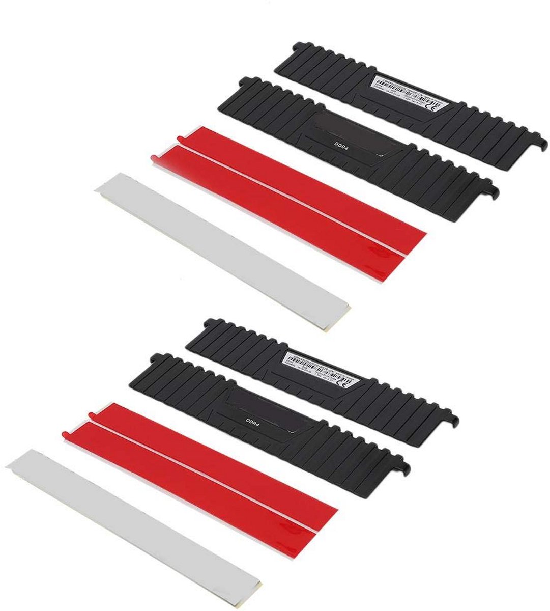 Universele Aluminium Geheugen Koellichaam voor Desktop RAM Modules