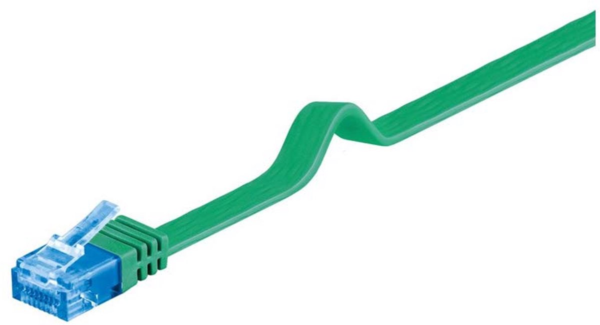 Vlakke CAT 6a U/UTP Netwerkkabel voor Professionele Installaties