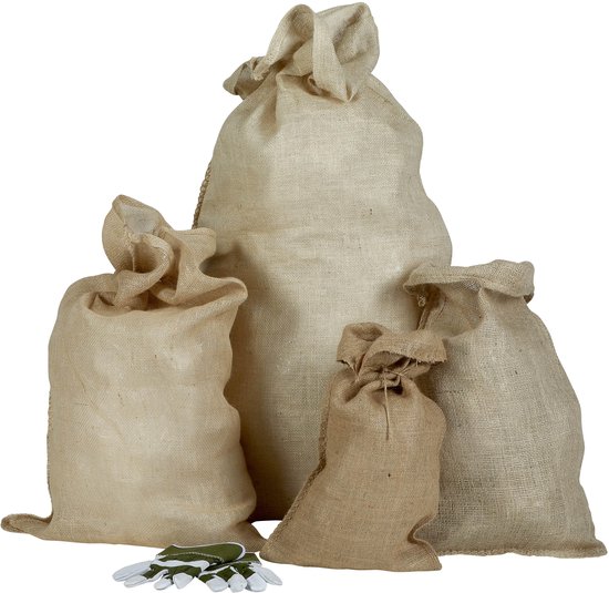 5x - Netzak 43x65cm - 25L - 100% biologisch afbreekbaar van Bazaara. — afbeelding 2