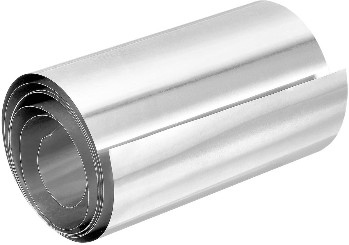 Aluminium Plaat Rol 100mm Breed - Dun Metaalstrip voor Dak, Dakgoot, en Reparaties