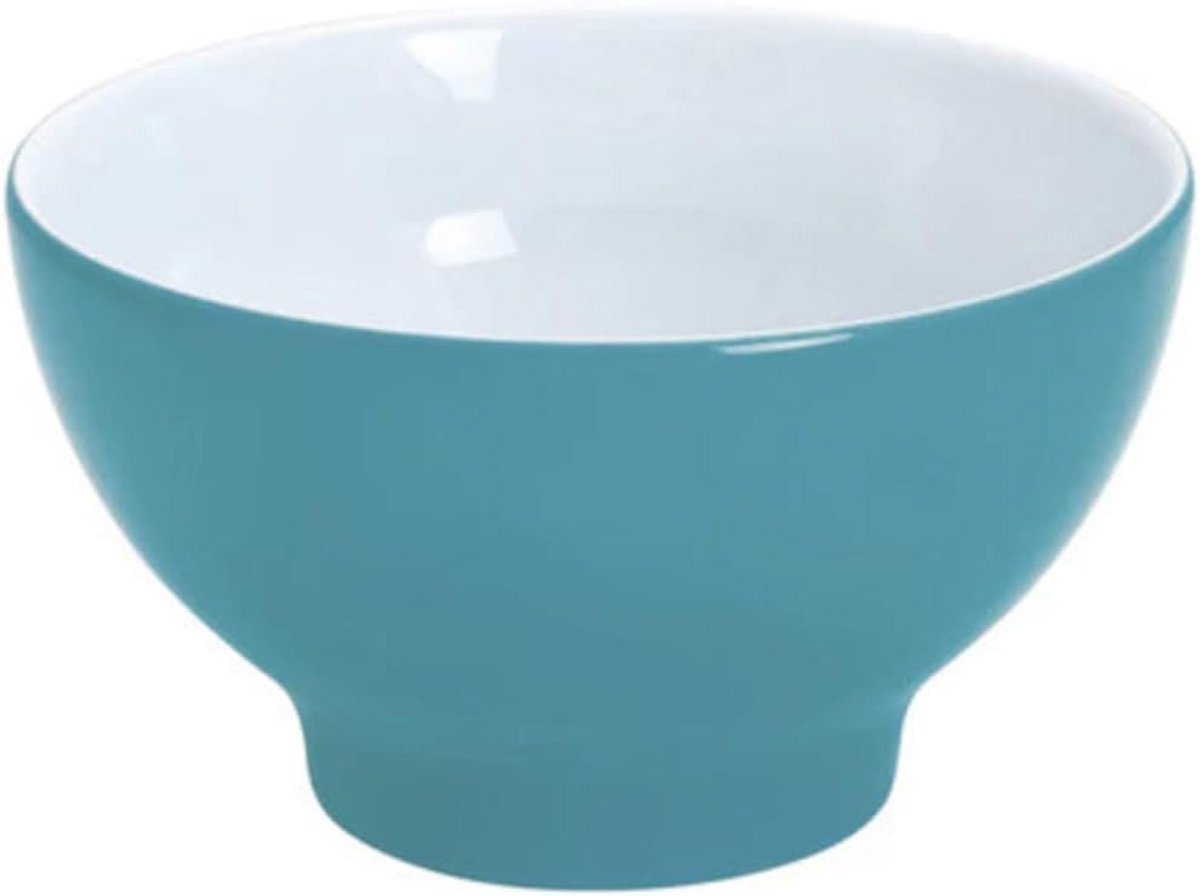 Kleurrijke Ronde Kom 14 cm - Vaatwasser-, Magnetron- en Ovenbestendig Hoogwaardig Porselein