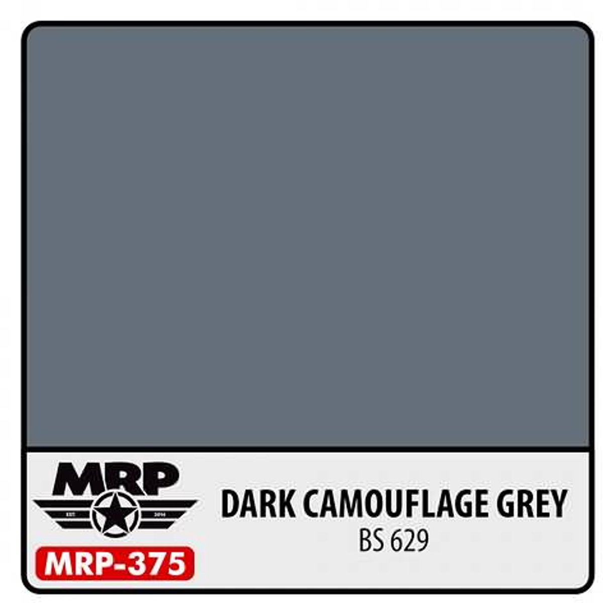 Mr. Paint MRP-375 - Dark Camouflage Grey BS629 – 30 ml verf voor Airbrush & Detailwerk