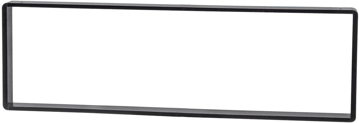 Inbouwframe 1 DIN Radio Becker Quadro 10mm Zwart Universeel