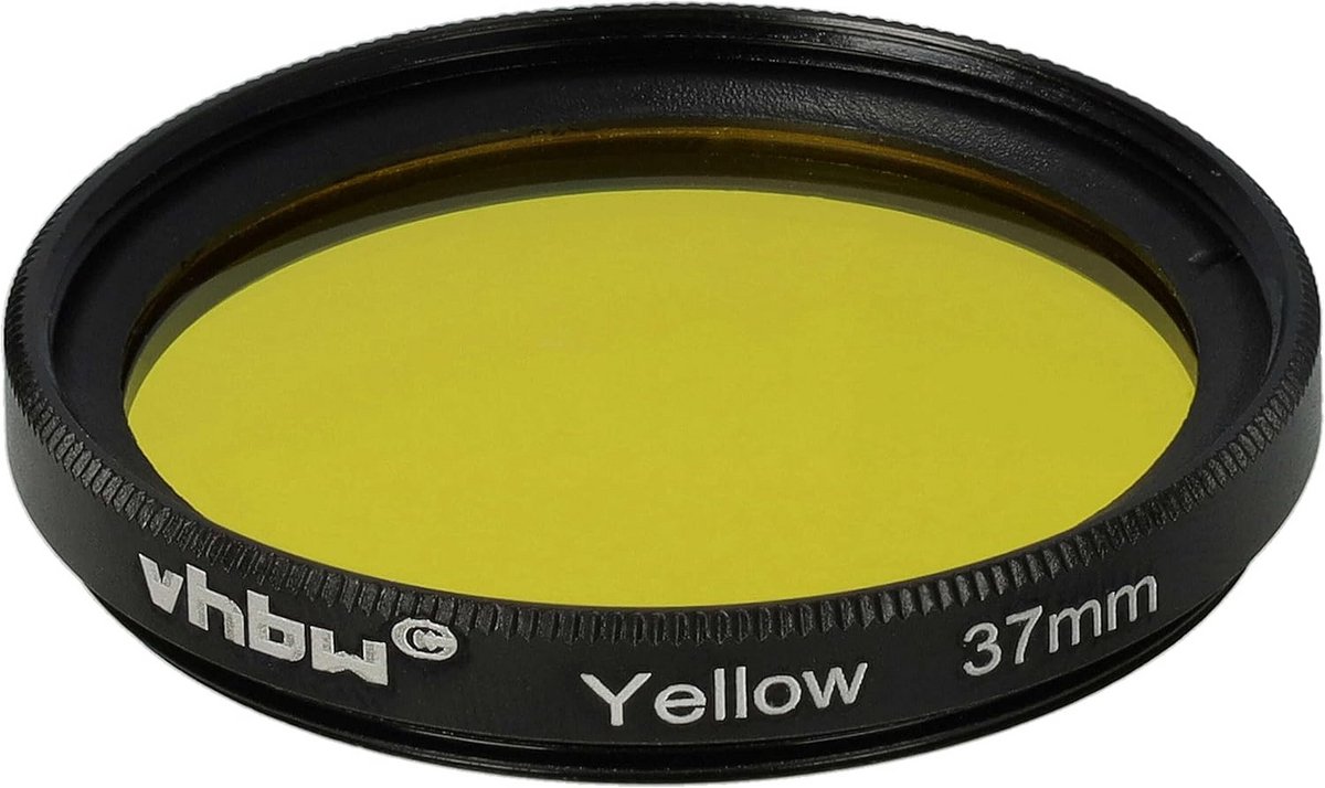 Universeel Gele Kleurenfilter 37mm voor Camera Lenzen