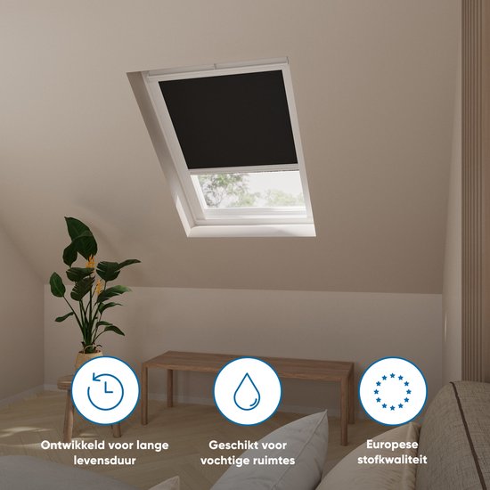 Skylight Roller Store Trend Blackout pour Velux: UK04