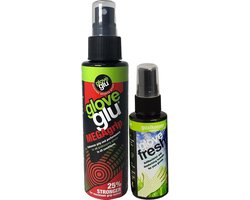 Glove Glu Grip 'N' Fresh - Zwart | Maat: ONE SIZE