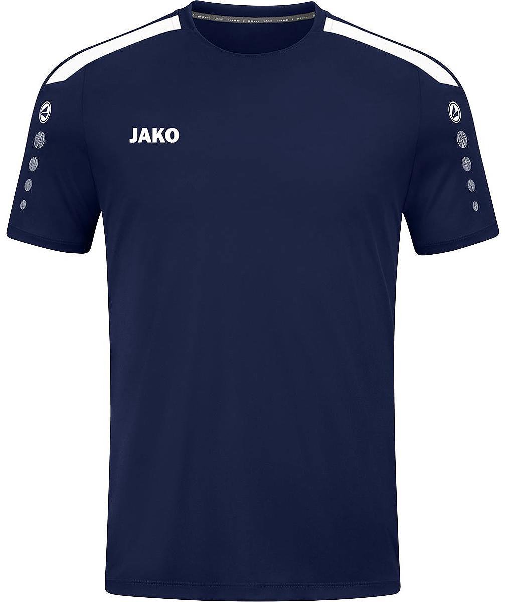Jako Power Shirt Korte Mouw Heren - Marine | Maat: S
