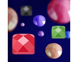Carsilers Diamond Painting kralen, vierkant, 939, 3500 stuks, niet-opvouwbaar, volwassenen