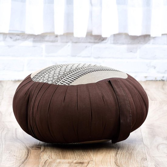 Mediterend Kussen Set met Zafu en Zabuton, Kapok Vulling van Lotus Design — afbeelding 5