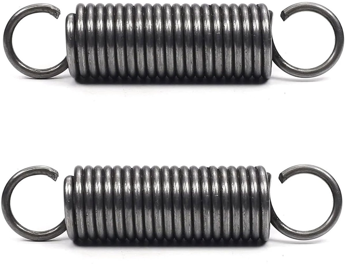 Trekveer Staal - Dubbele Haak - Bevestiging Onderdelen - Hoge Kwaliteit Materiaal - 1.2 x 8 x 300mm