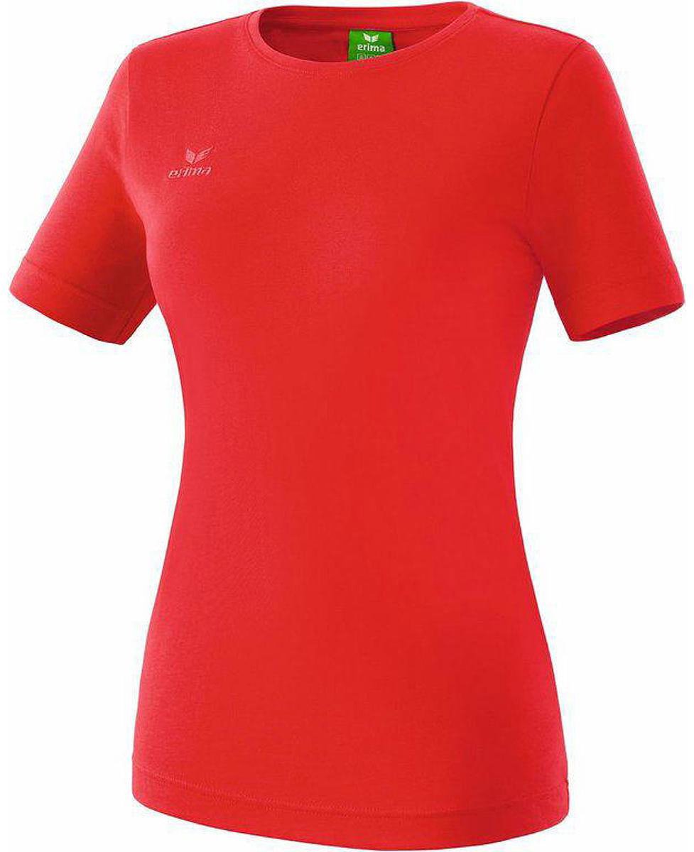 Erima Teamsport T-Shirt Dames - Rood | Maat: 42