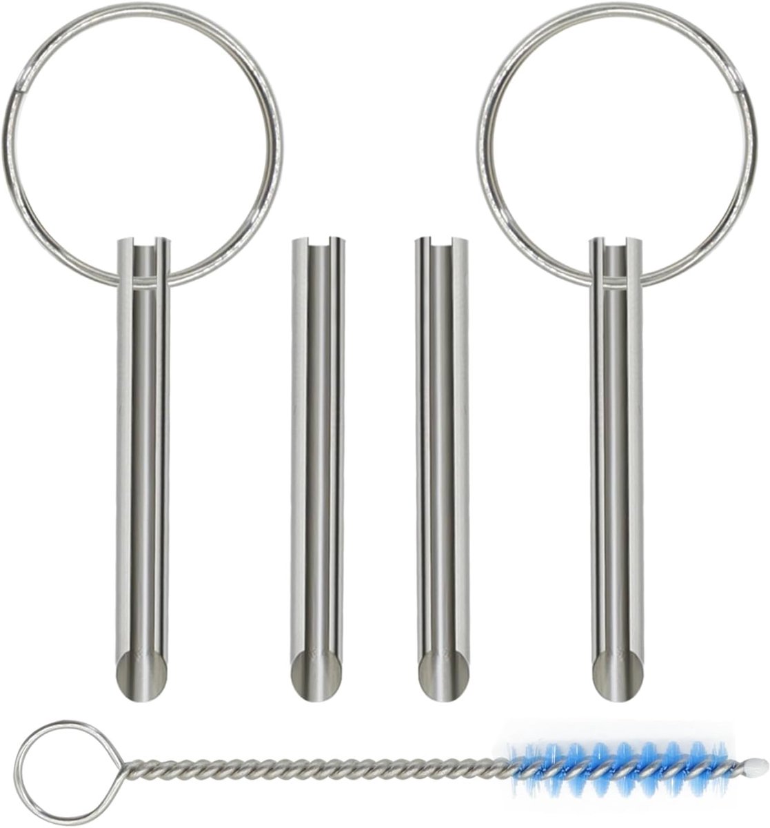Koptelefoonstekker Tool - Jack Verwijderaar - Reparatie Apparaten - Roestvrij Staal - 4 Stuks