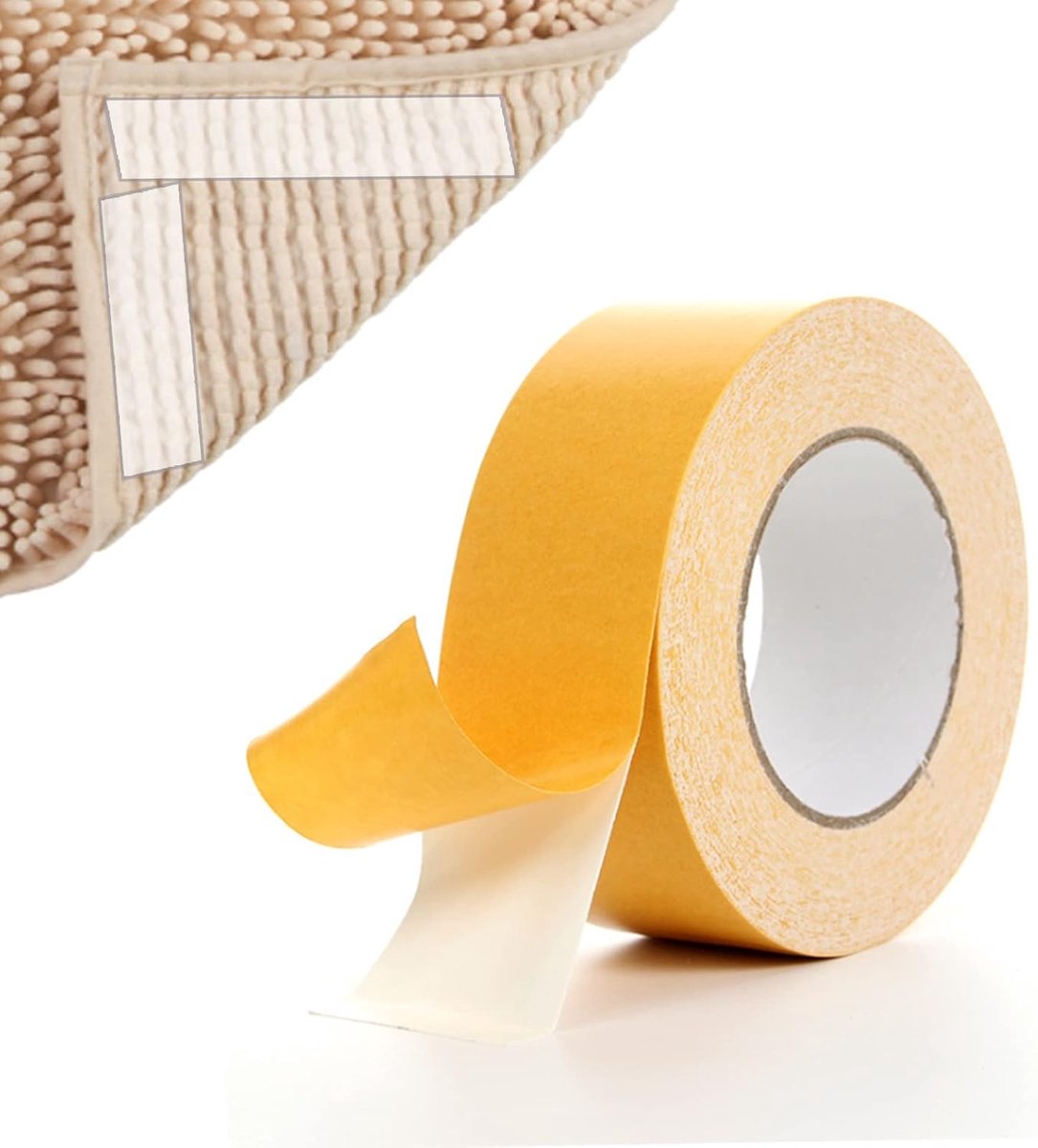 Grippers voor Matten op Tapijt - 4cm x 20m - Tapijt Grippers voor Huiskamer - Hoek Tapijt