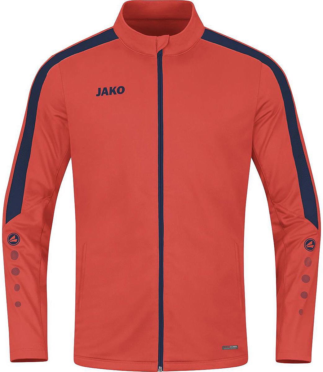 Jako Power Polyestervest Heren - Flame / Marine | Maat: XXL