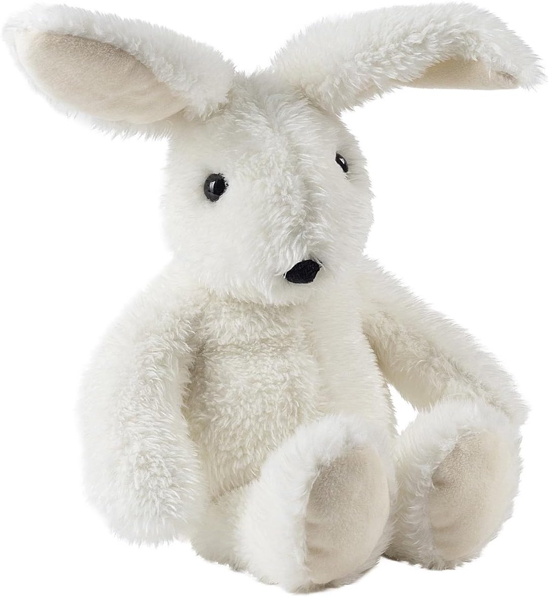 Pluche Konijn - Knuffel Haas - Spelen Slapen - Machinewasbaar - 36 cm - Crèmewit