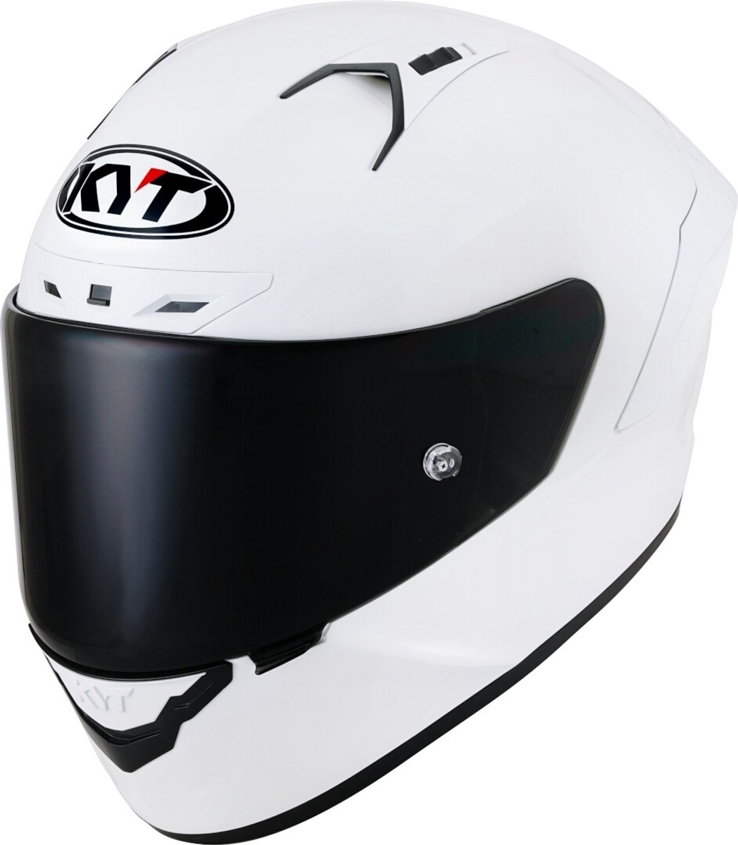 KYT NZ Race Plain Wit Integraalhelm - Helm