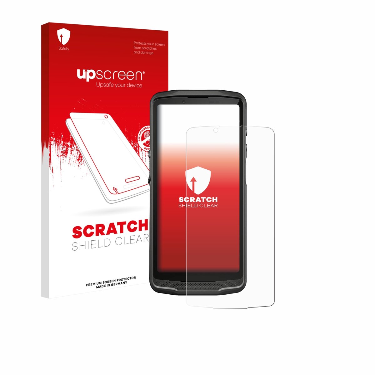 upscreen - Screenprotector voor Crosscall Core M6 - Folie Beschermfolie transparant