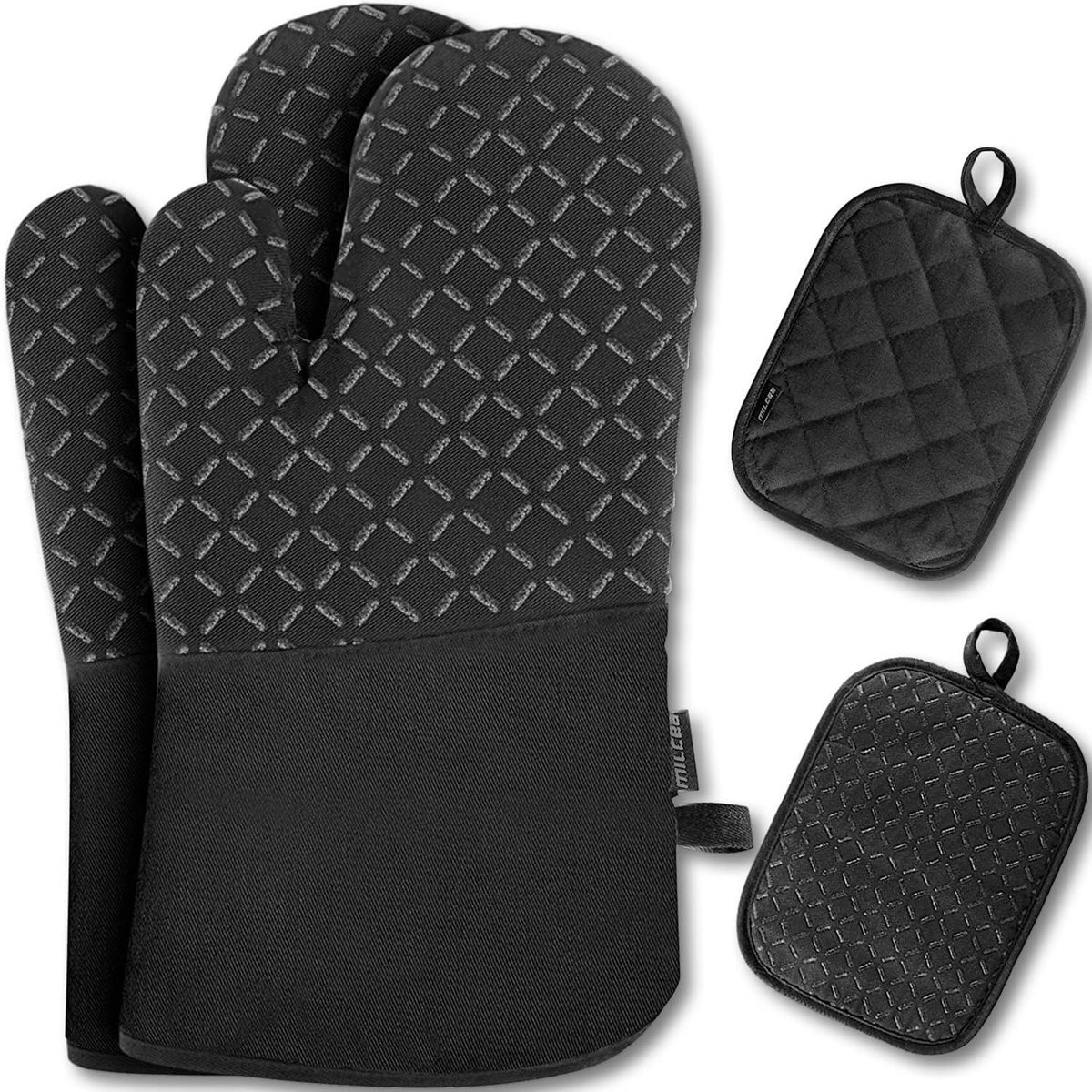 Ovenhandschoenen - Hittebestendige Ovenwanten - siliconen